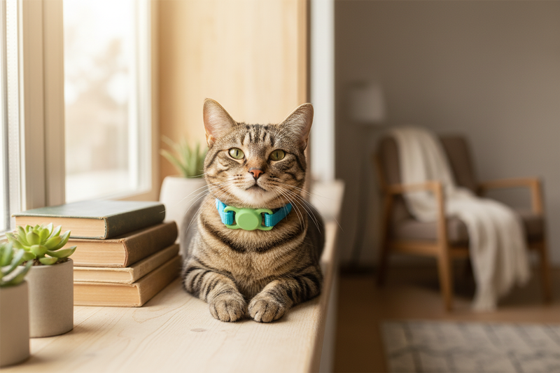 Tabby Cat Windowsill